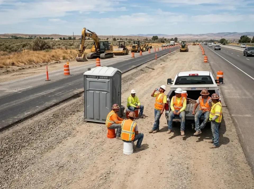 highway-road-construction-crew-007 — frequently asked questions, Porta Potty and Restroom Rentals in Paris, TN